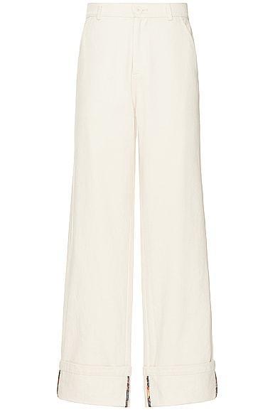 SIEDRES Anderson Pant in Ivory Product Image