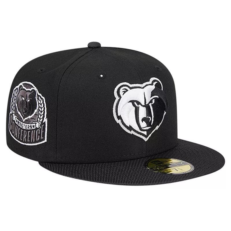 Mens New Era Memphis Grizzlies Active Satin Visor 59FIFTY Fitted Hat Product Image