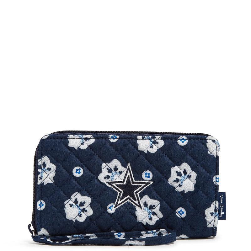 Vera Bradley NFL RFID Front Zip Wristlet Women in Dallas Cowboys Bandana Product Image