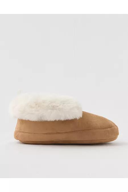 Aerie Foldover Cuff Slipper Booties Women's Product Image