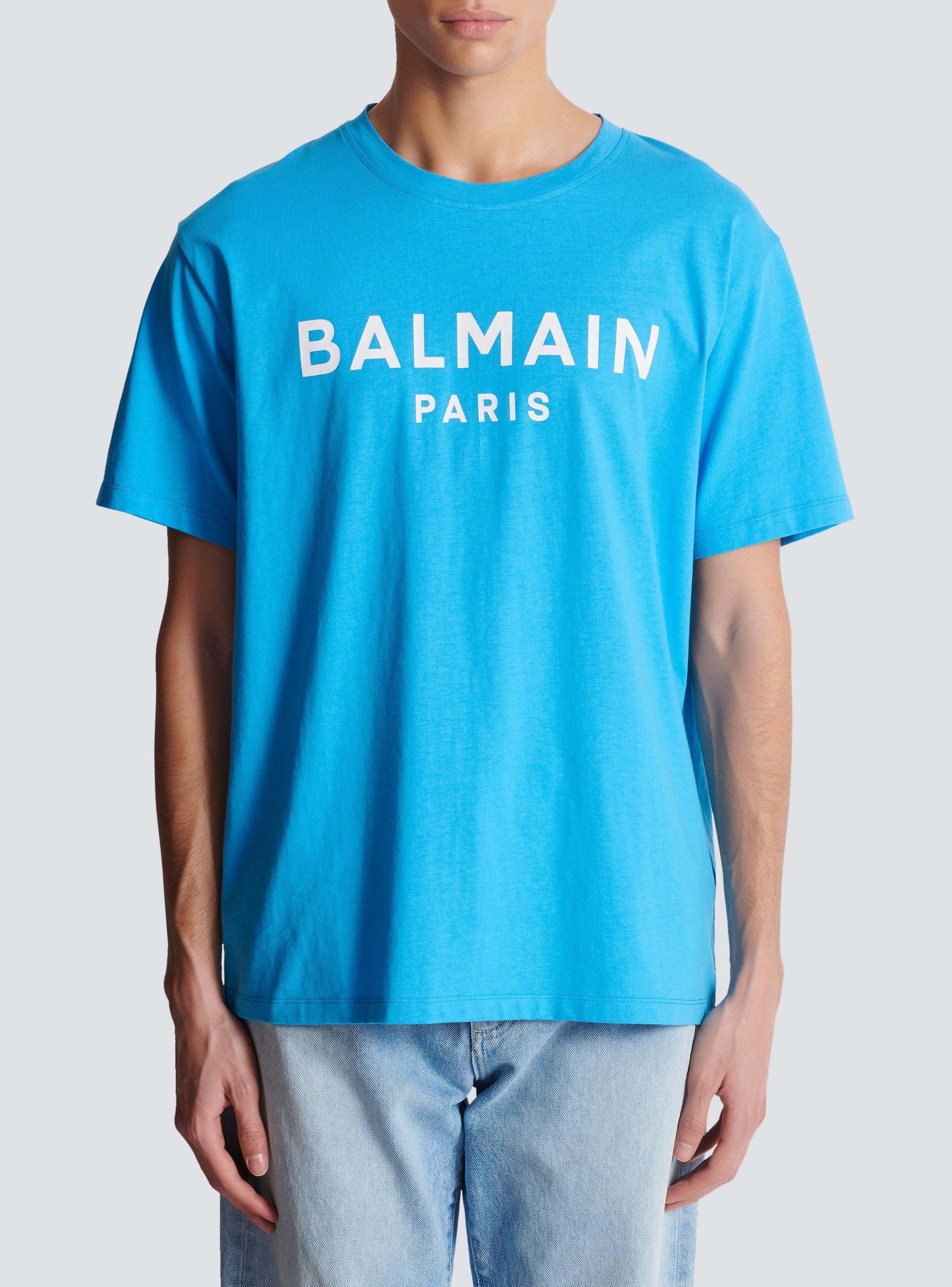 Straight-cut Balmain printed T-shirt Product Image