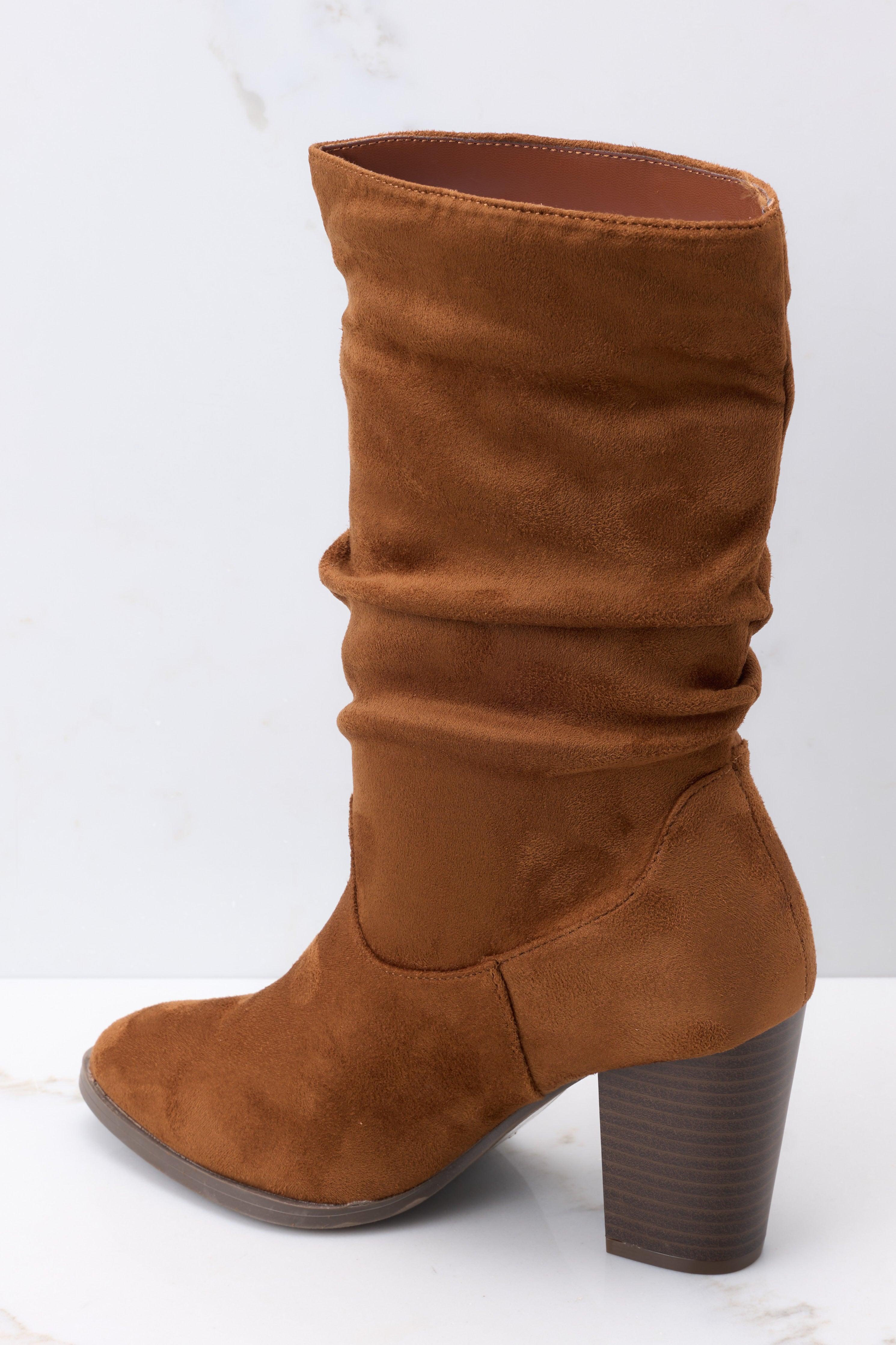 One Step At A Time Brown Boots Product Image