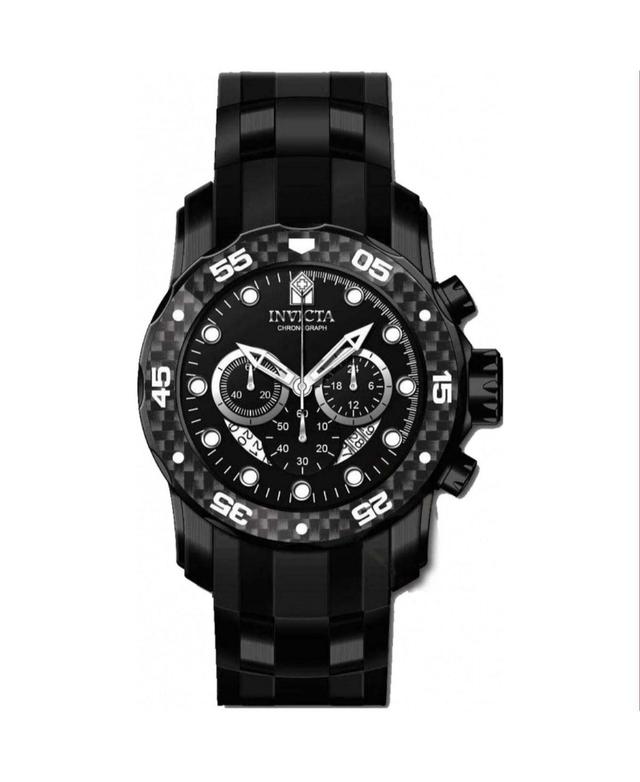 Invicta Mens 35417 Pro Diver Quartz Multifunction Black Dial Watch - Black Product Image