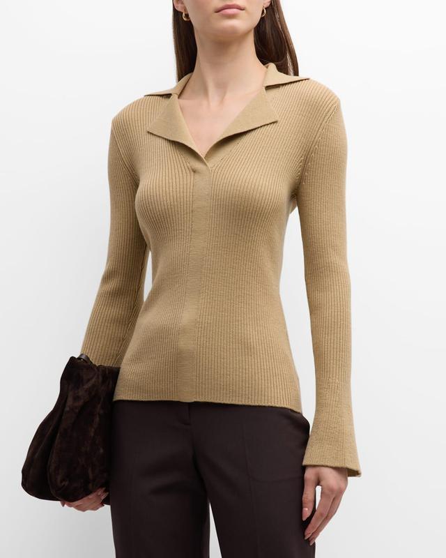 Womens Luna Rib-Knit Sweater Product Image