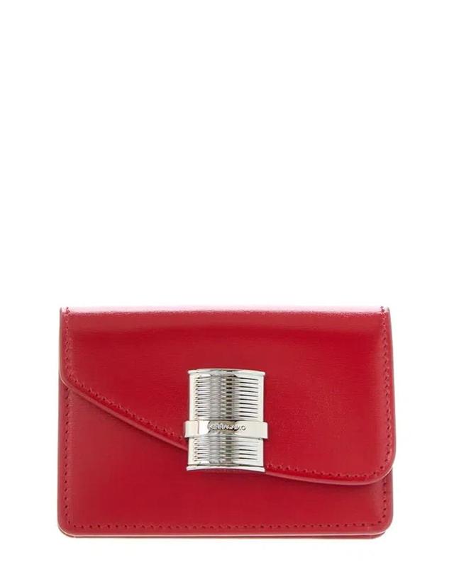 Fiamma Card Holder In Red Product Image