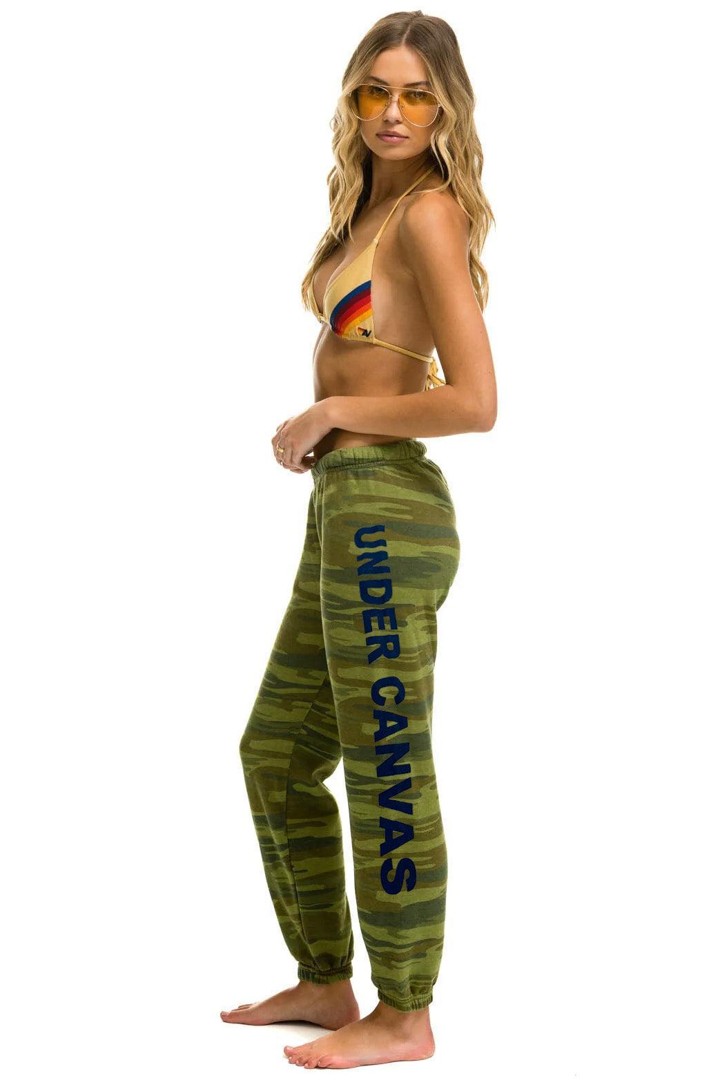 UNDER CANVAS SWEATPANTS - CAMO Female Product Image