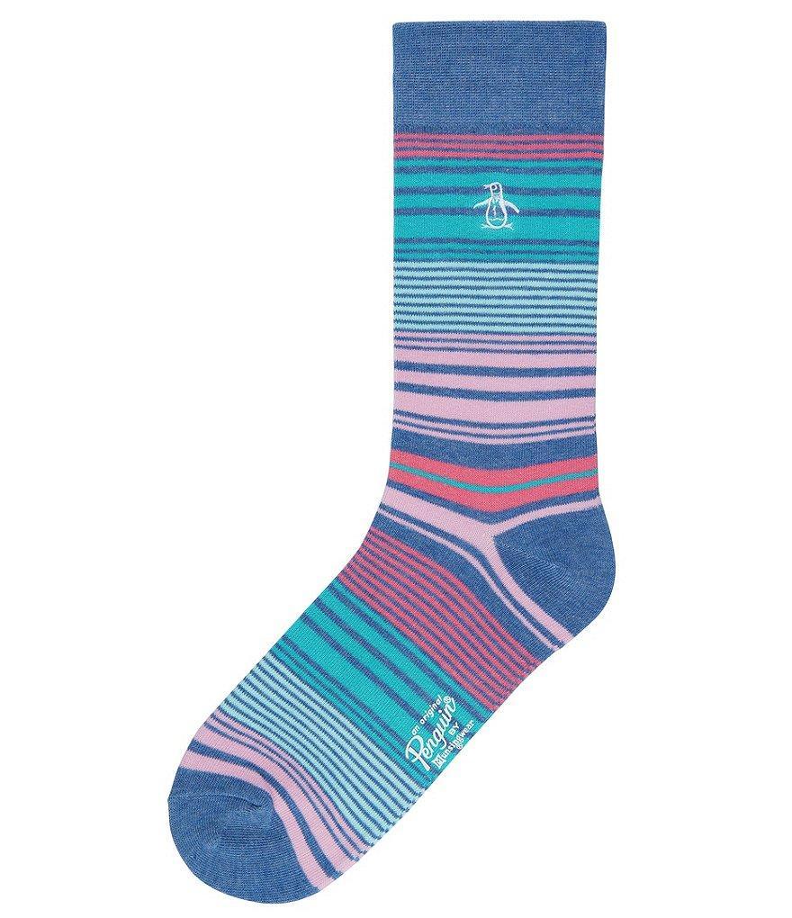 Original Penguin Tropical Stripe Crew Socks Product Image