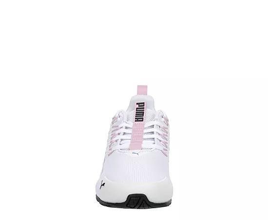 Womens PUMA Voltaic EVO Running Shoe Blue Skies / Pink Product Image