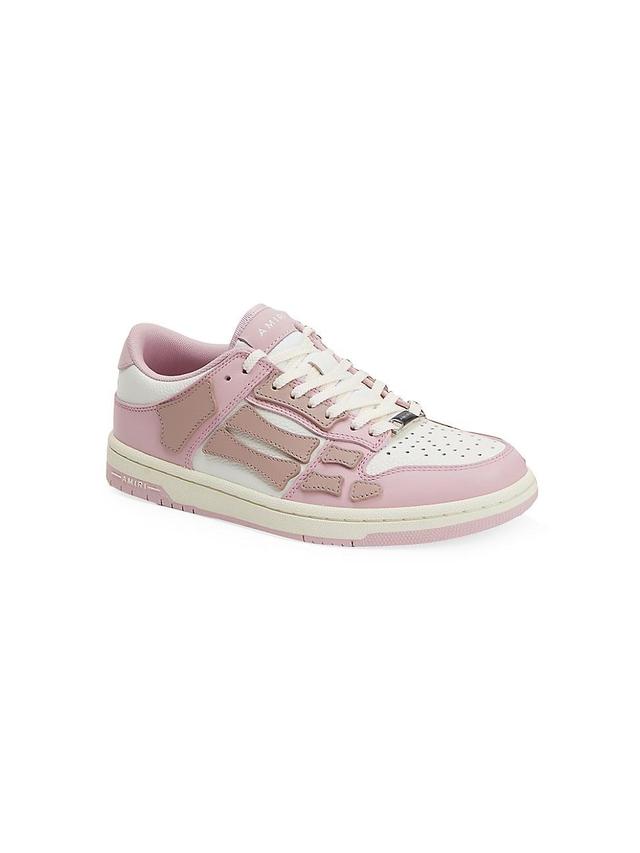 Womens Skel Top Low Leather Sneakers Product Image