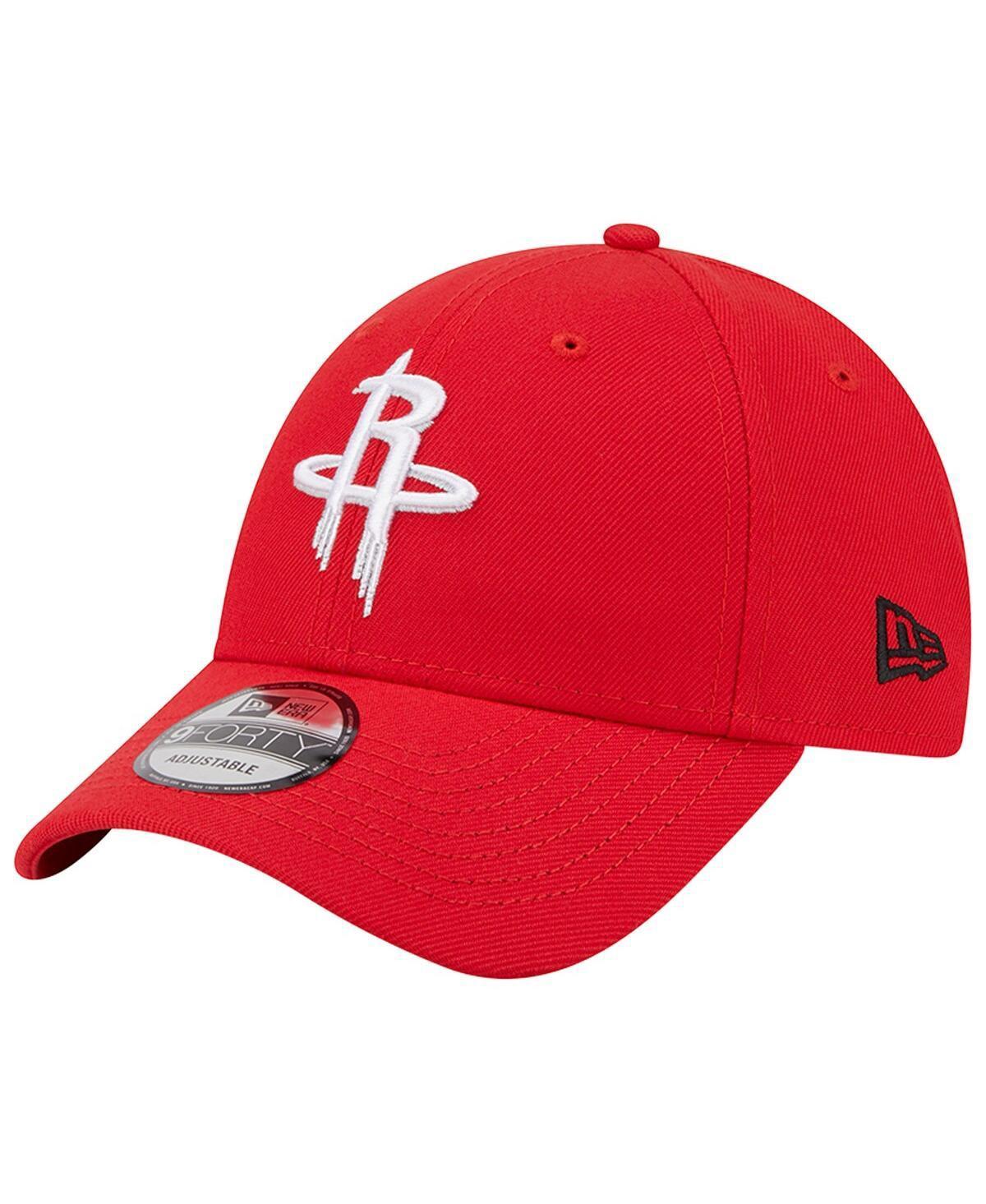 Mens New Era Red Houston Rockets The League 9FORTY Adjustable Hat Product Image