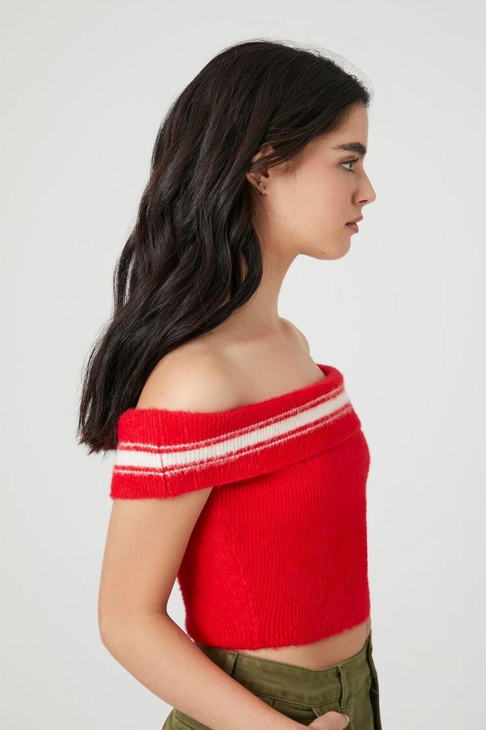 Sweater-Knit Off-the-Shoulder Top | Forever 21 Product Image