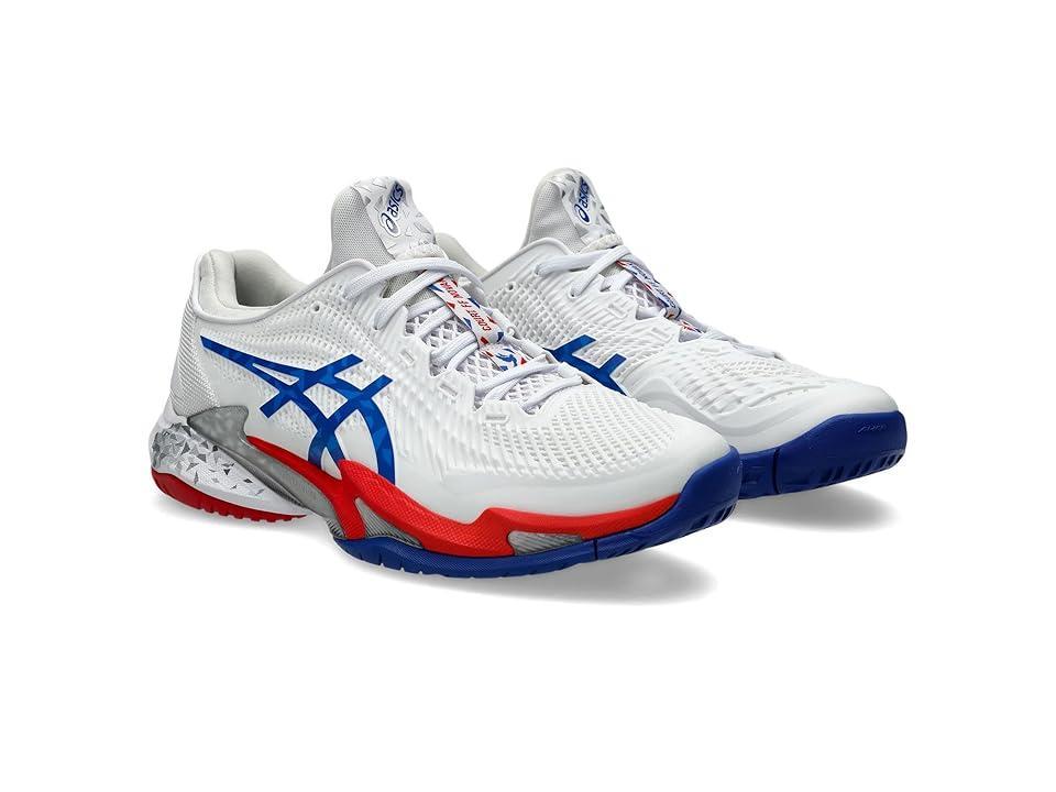 ASICS Men's Court FF 3 Novak Asics Blue) Men's Shoes Product Image