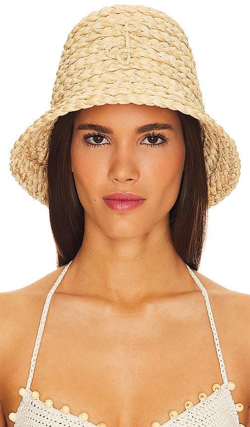 Embellished Straw Bucket Hat product image