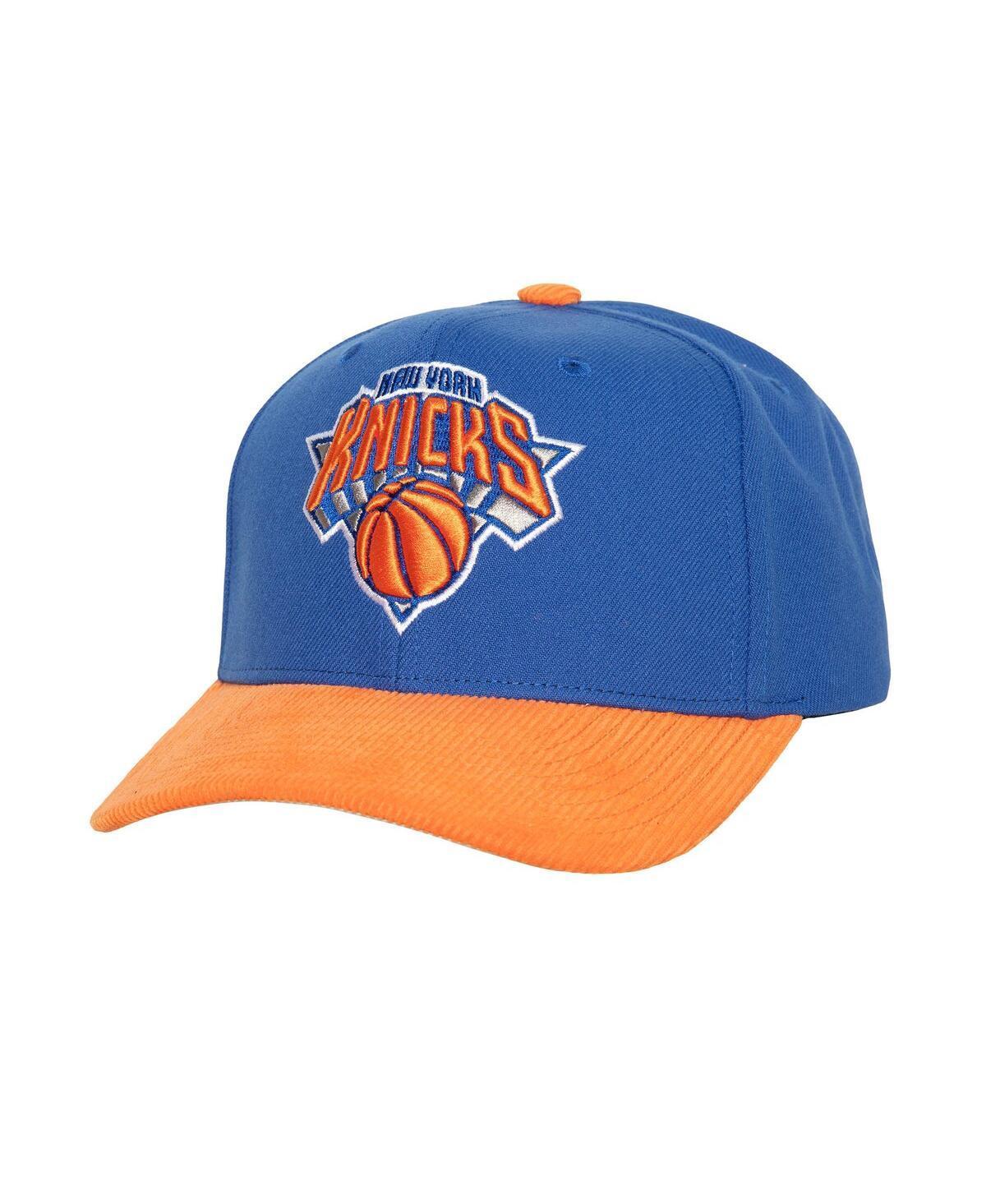 Mens Mitchell & Ness New York Knicks Corduroy Pro Crown Adjustable Hat Product Image