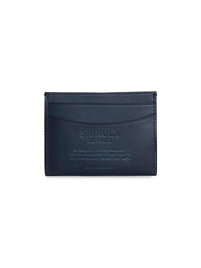 Mens Leather Pocket Card Case Product Image