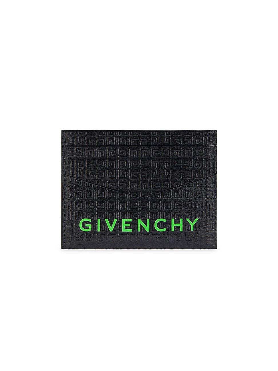 Givenchy 4G Debossed Leather Card Holder Product Image