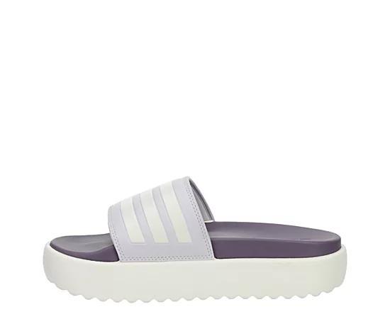 Adidas Womens Adilette Platform Slide Sandal Product Image