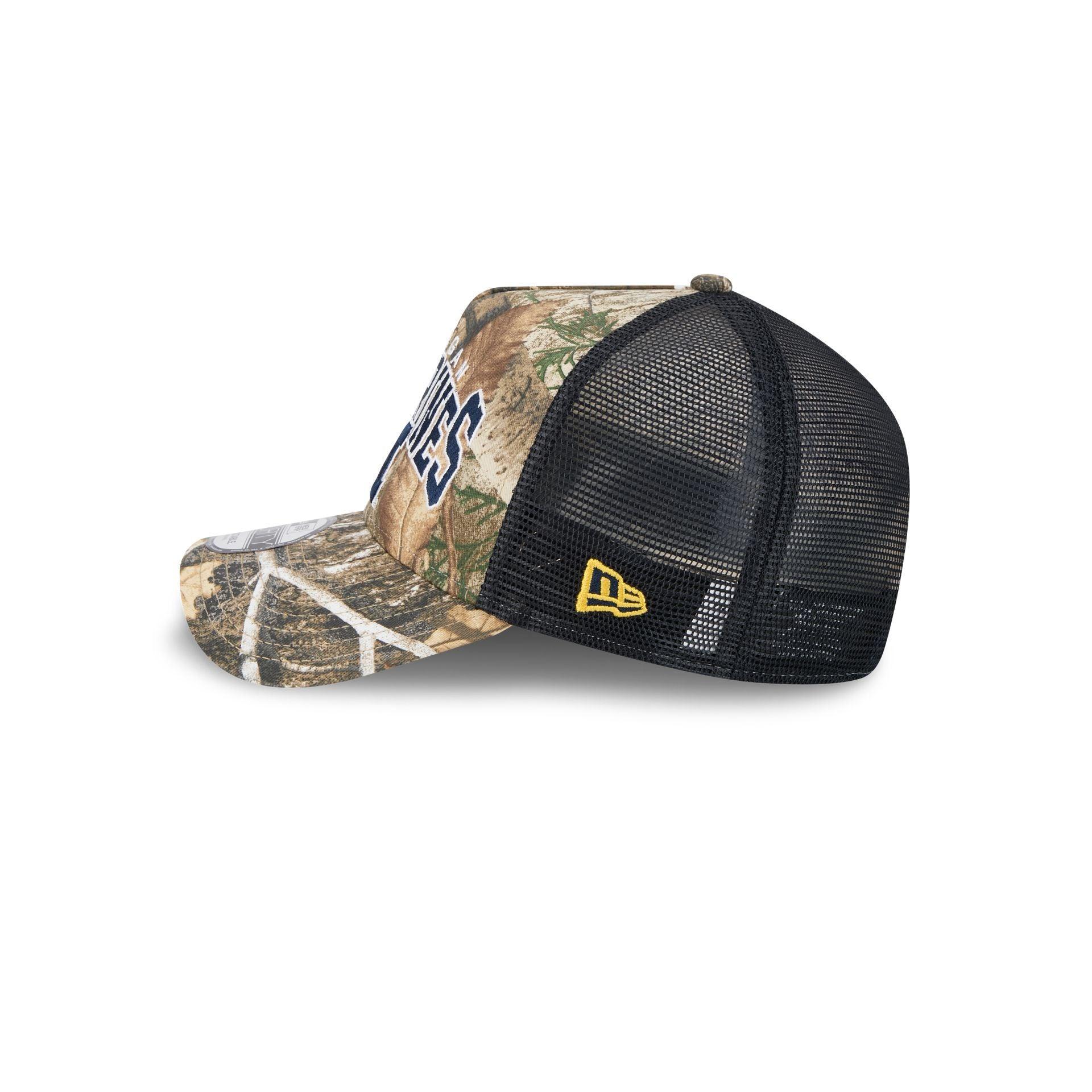 Michigan Wolverines Active 9FORTY A-Frame Trucker Hat Male Product Image