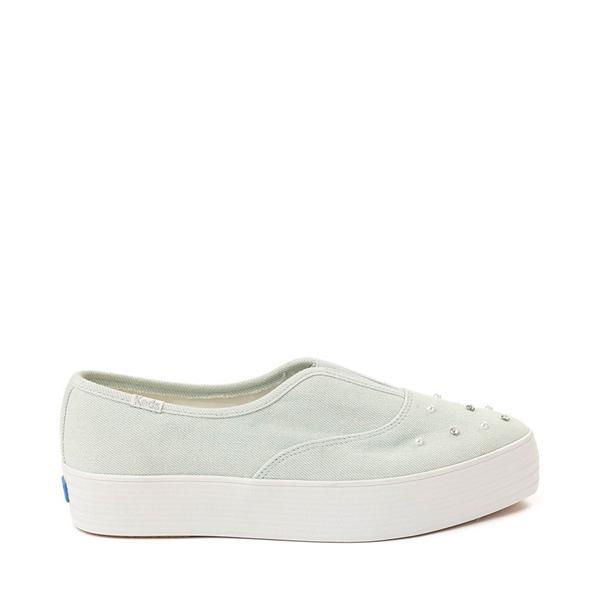 Womens Keds Point Slip Denim Platform Sneaker Product Image