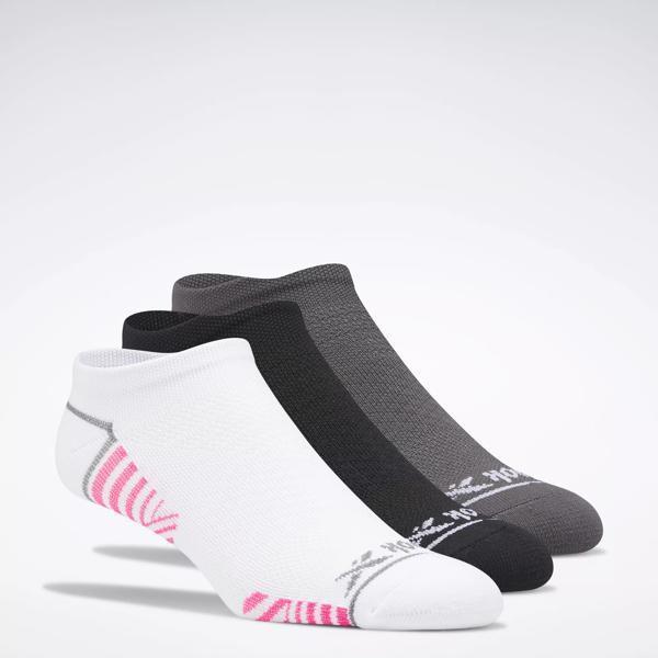 Zoned Cushion No-Show Socks 3 Pairs Product Image