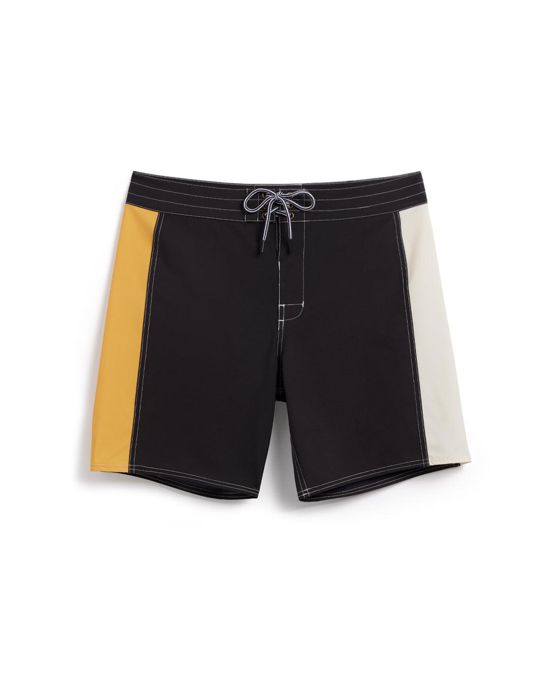 Birdie Boardshorts - Black Stripes Male Product Image