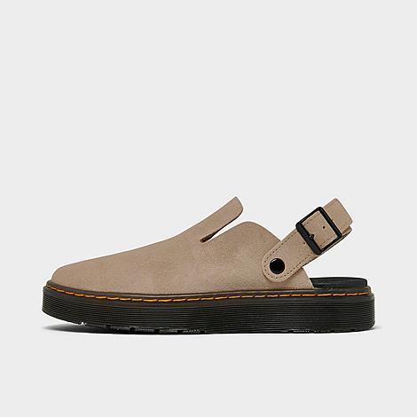 Dr. Martens Womens Carlson Suede Buckle Strap Clogs Product Image