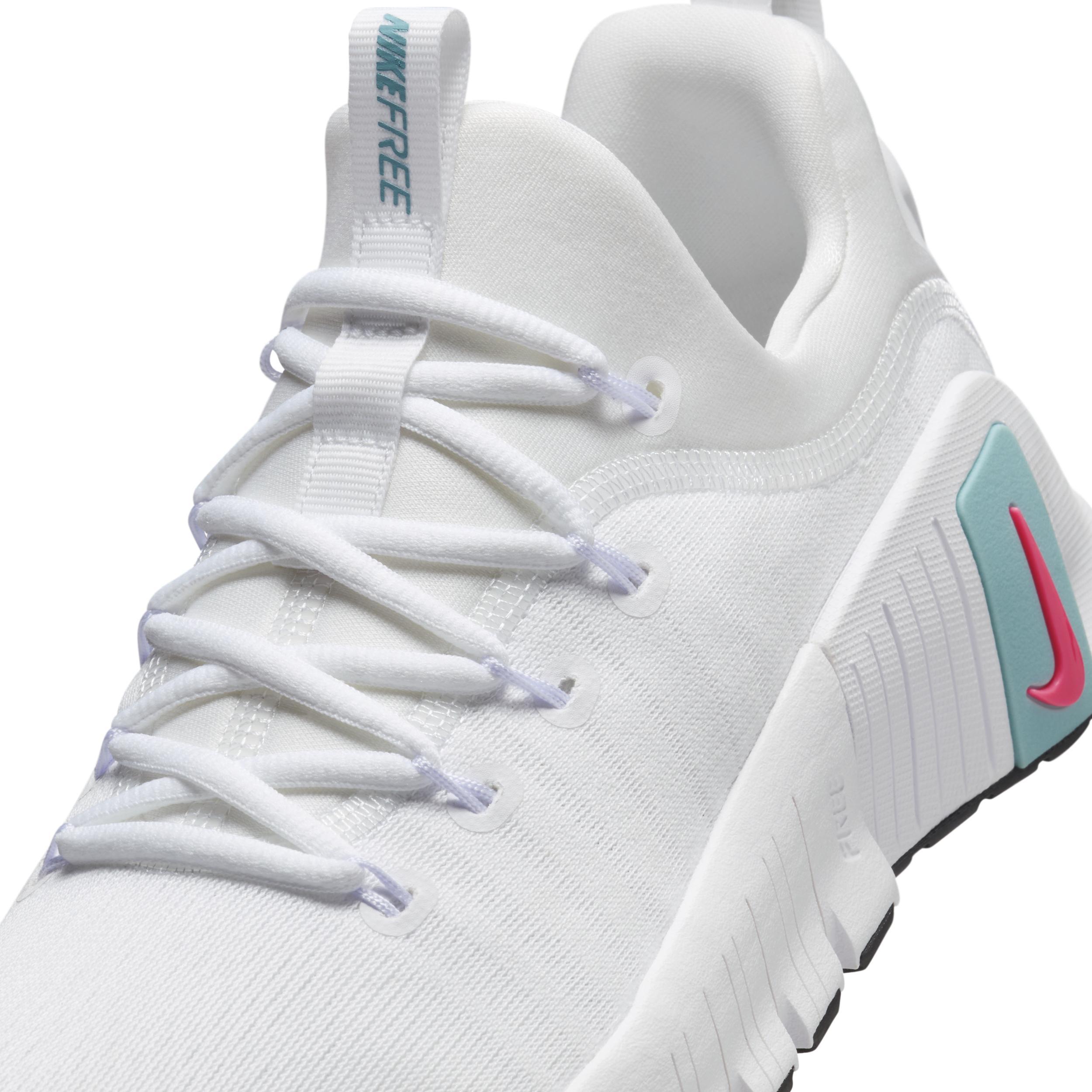 Nike Womens Nike Metcon 6 - Womens Training Shoes White/Hot Punch/Denim Turquoise Product Image