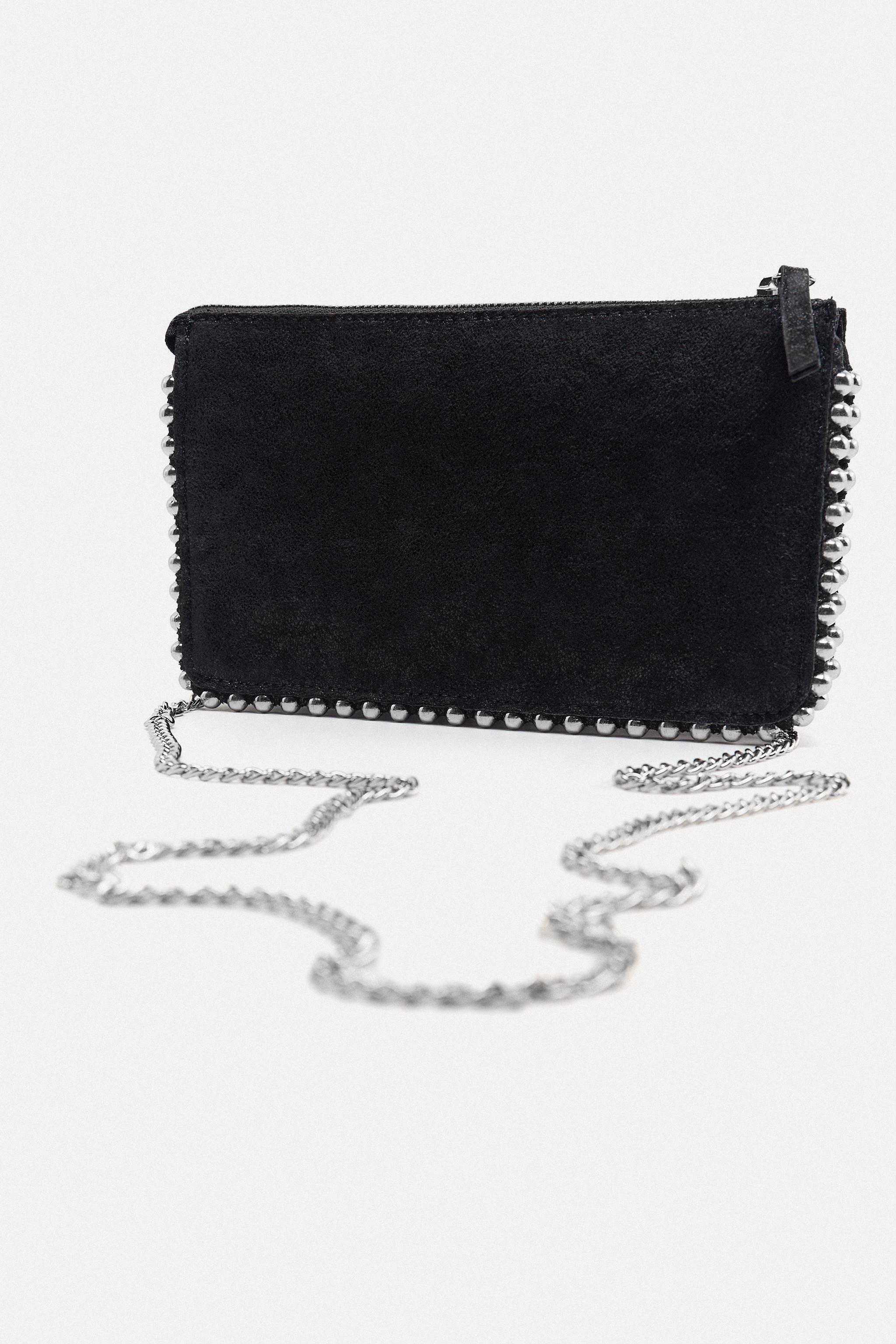 STUDDED CROSSBODY WALLET BAG Product Image