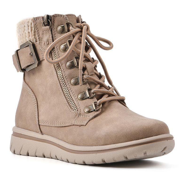 Cliffs by White Mountain Hearty Womens Combat Boots Product Image