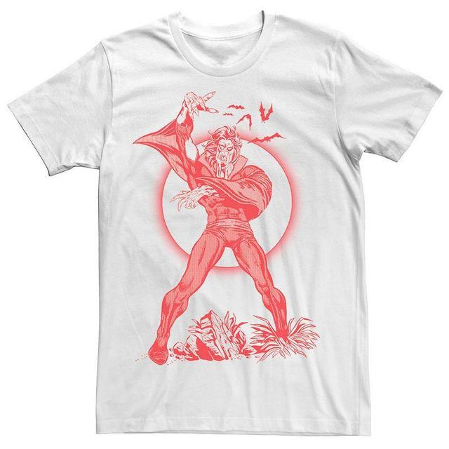 Mens Marvel Morbius Red Hue Portrait Tee Product Image