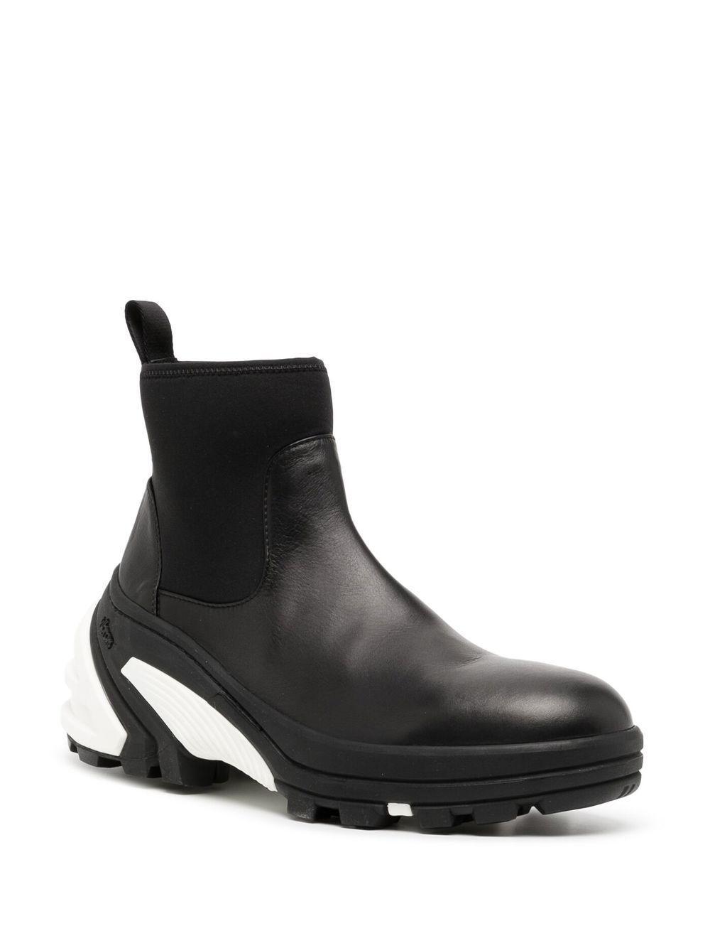 ALYX Leather Mid Ankle Boots In Black Product Image