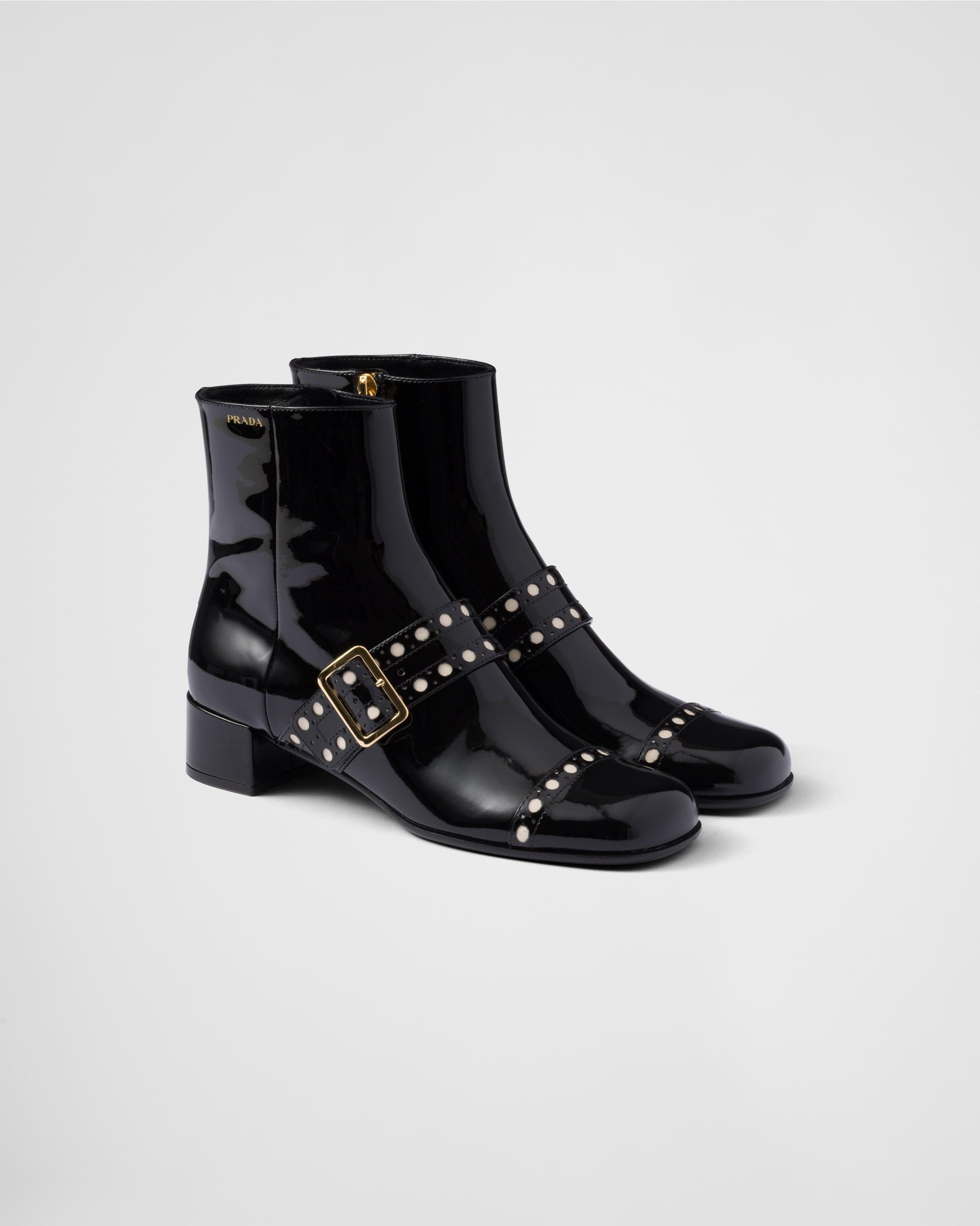 Patent leather ankle boots product image