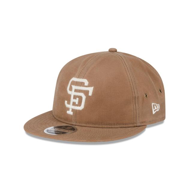 San Francisco Giants Khaki Retro Crown 9FIFTY Adjustable Hat Male Product Image