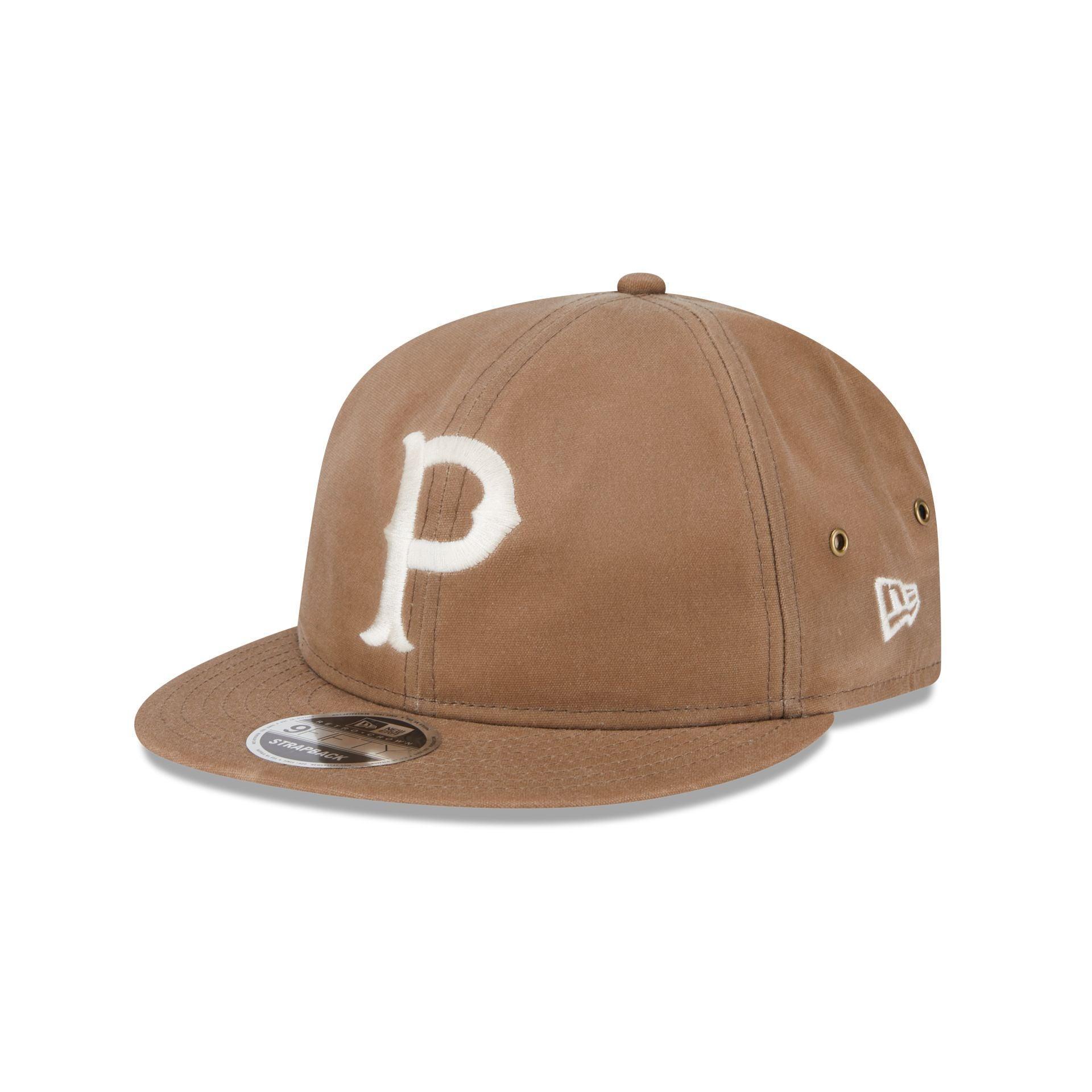 Pittsburgh Pirates Khaki Retro Crown 9FIFTY Adjustable Hat Male Product Image