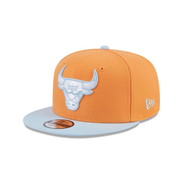 Chicago Bulls Color Pack Orange Glaze 9FIFTY Snapback Hat Male Product Image