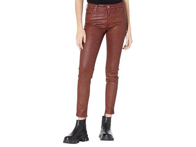 AG Jeans Farrah Skinny Ankle (Light Dark Hibiscus) Women's Casual Pants Product Image