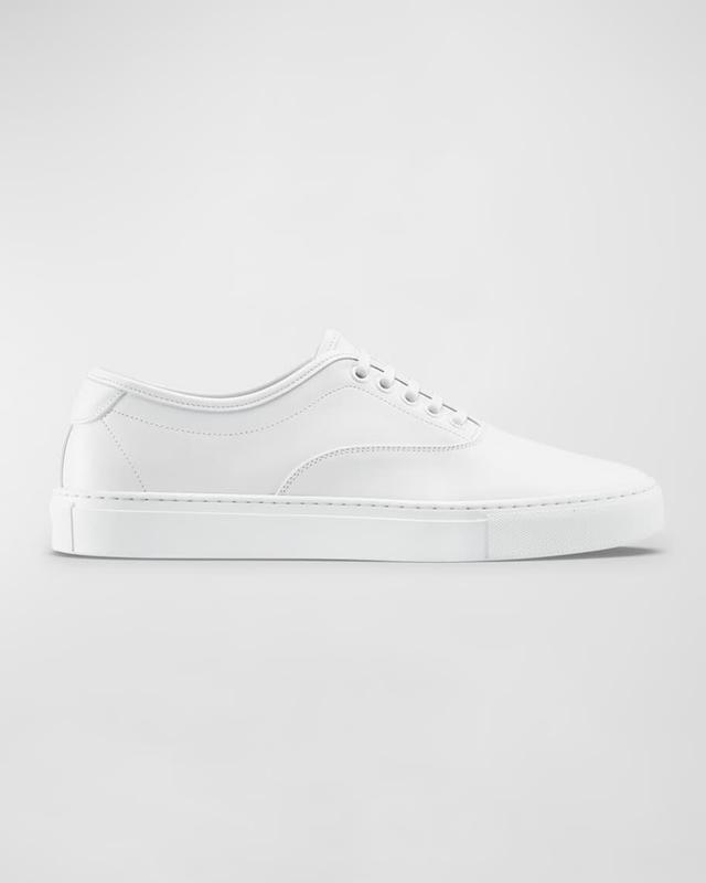 Men's Portofino Leather Low-Top Sneakers Product Image