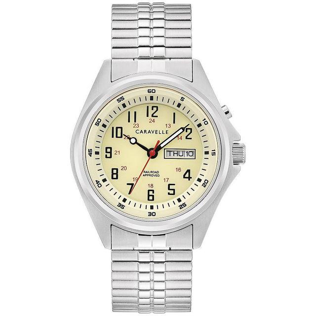 Men's Caravelle by Bulova Expansion Watch with Champagne Dial (Model: 43C124) Product Image