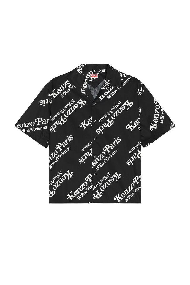 x Verdy Mens Logo-Print Camp Shirt Product Image