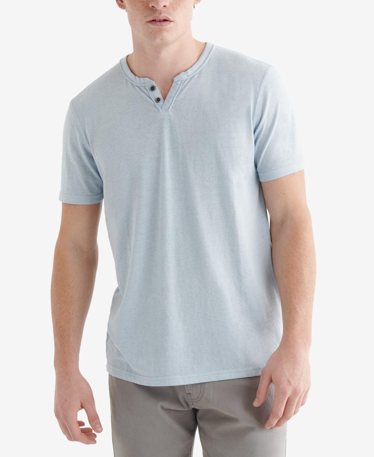 Lucky Brand Button Notch Neck T-Shirt Product Image