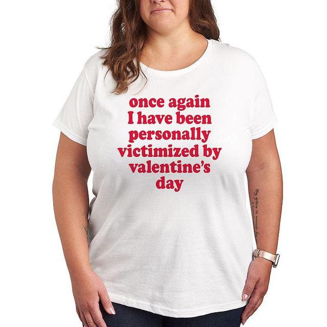 Plus Personally Victimized Graphic Tee, Womens Product Image