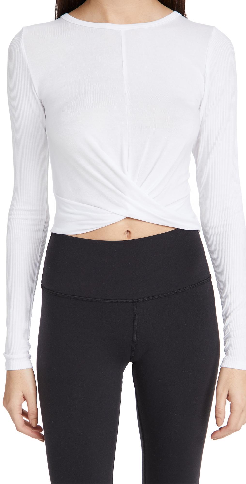 Cover Long Sleeve Top - White product image