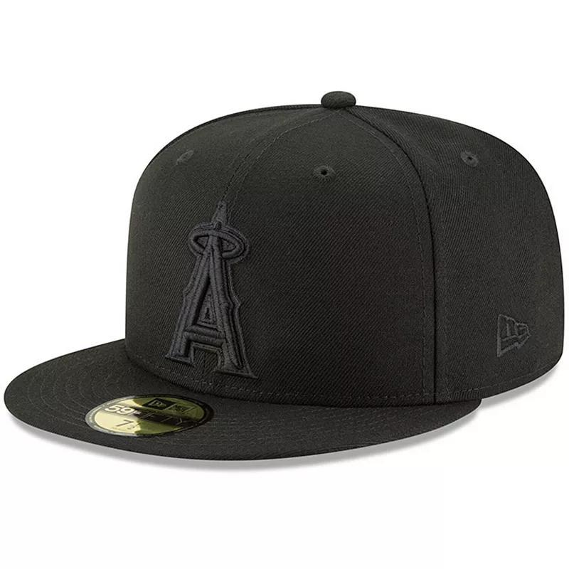 Mens New Era Los Angeles Angels Primary Logo Basic 59FIFTY Fitted Hat Product Image