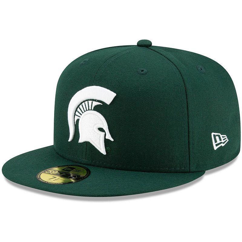 Mens New Era Michigan State Spartans Primary Team Logo Basic 59FIFTY Fitted Hat Product Image