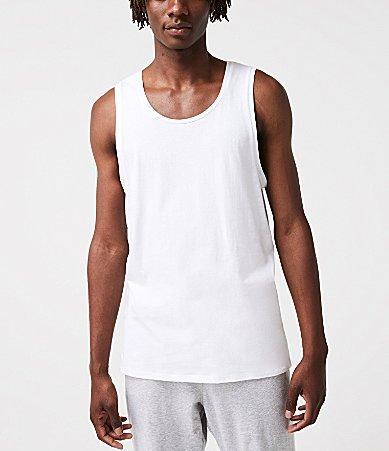 Lacoste Cotton Tank Tops, Pack of 3 Product Image