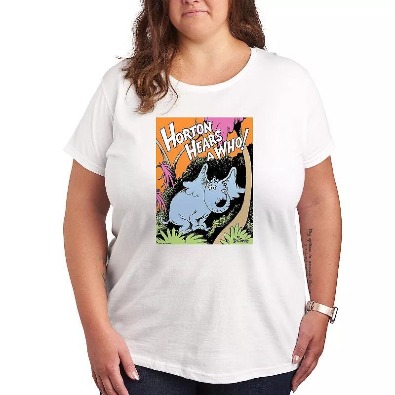 Plus Dr. Seuss Horton Forest Graphic Tee, Womens Product Image