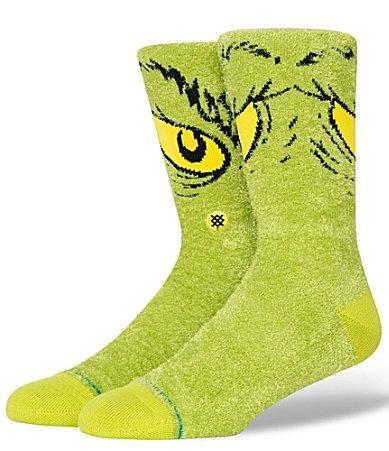 Stance The Grinch x Stance Da Da Dagrinch Crew Cut Socks Shoes Product Image