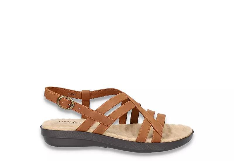 Easy Street Lobo Womens Strappy Slingback Sandals Product Image