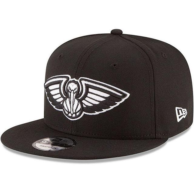 Mens New Era New Orleans Pelicans & White Logo 9FIFTY Adjustable Snapback Hat Product Image