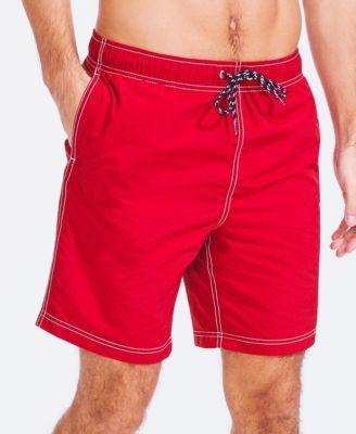 Nautica Mens Quick Dry Nylon 8 Swim Trunks Product Image